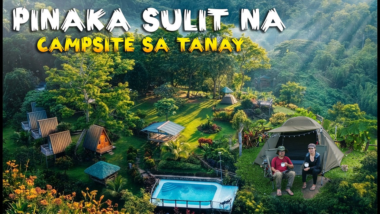 Long Weekend Best Getaway Camping spot sa Tanay | Nearest Campsite in Metro Manila