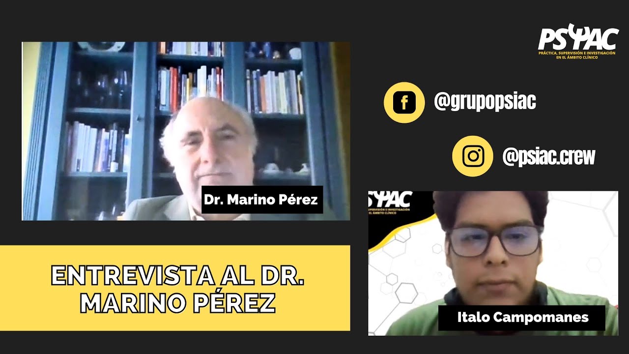 La invención de los trastornos mentales - Entrevista al Dr. Marino Pérez | PSIAC