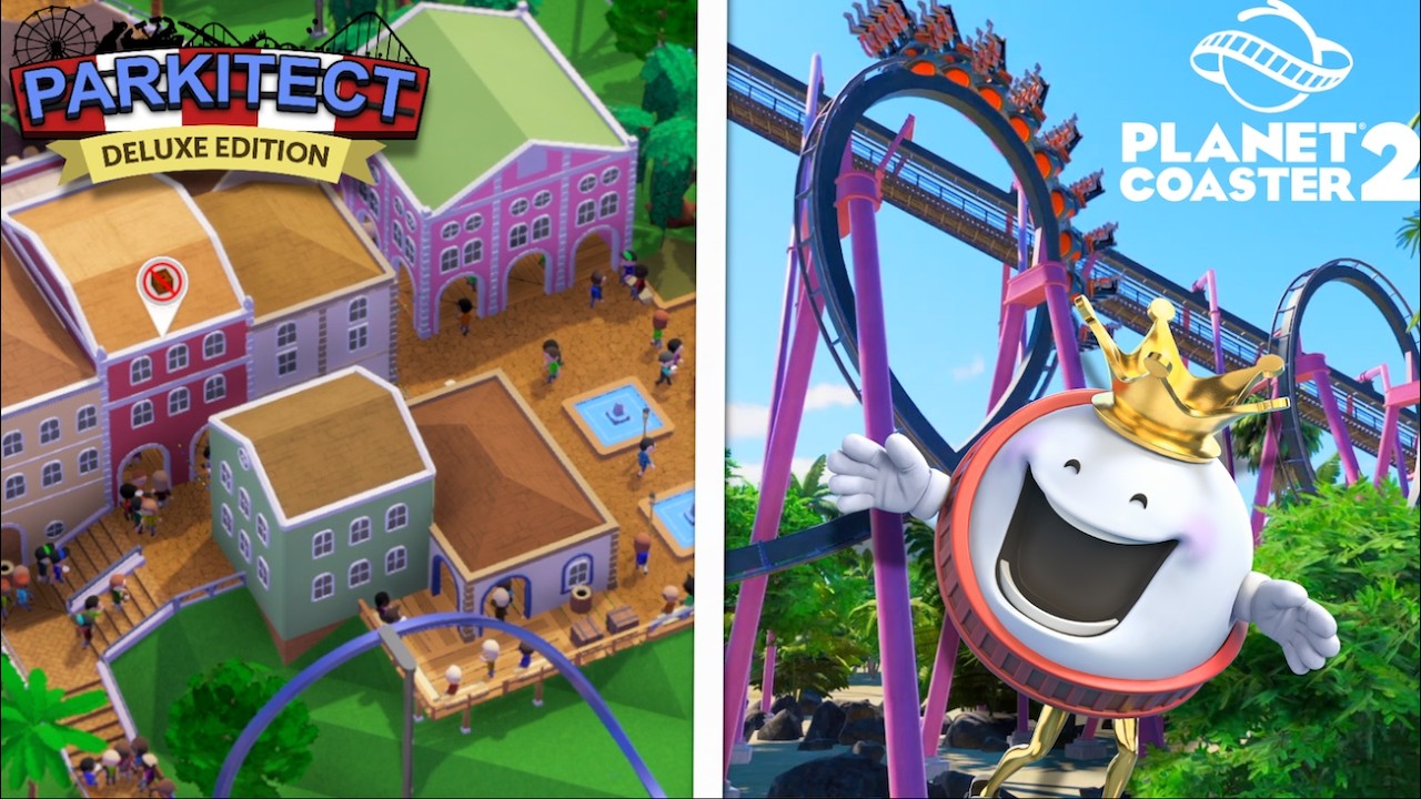 Planet Coaster 2 vs Parkitect - The Showdown