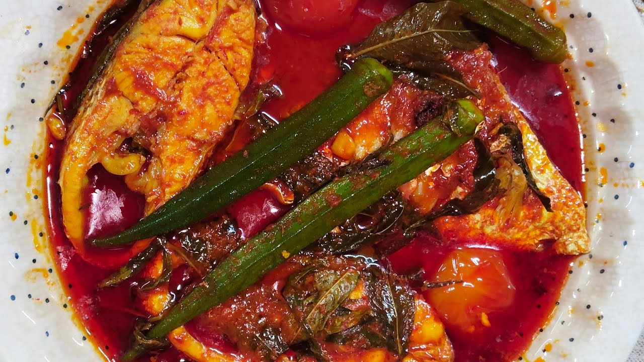 Asam pedas ikan merah...pasti bertambah makan nye..