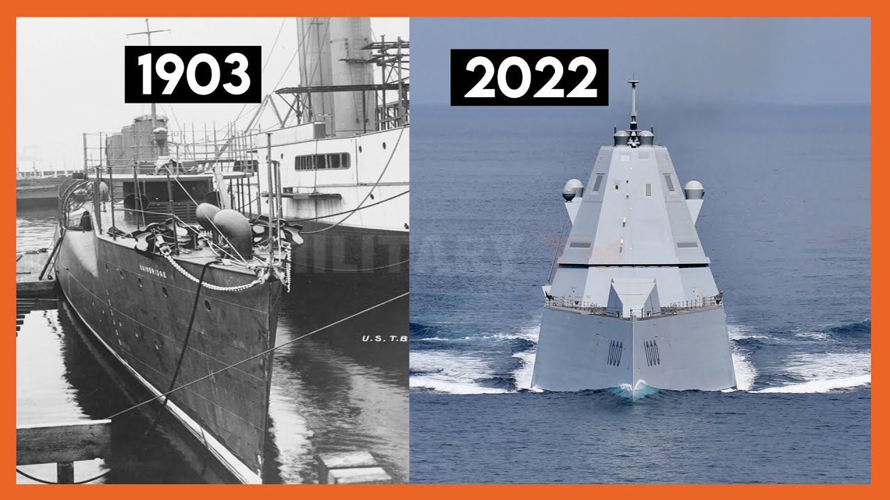 Эволюция эсминцев ВМС США