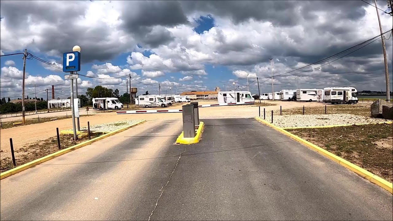Tour 2022 - Reisemobilstellplatz Parque de Autocaravanas in Vila Real Santo Antonio (Portugal)