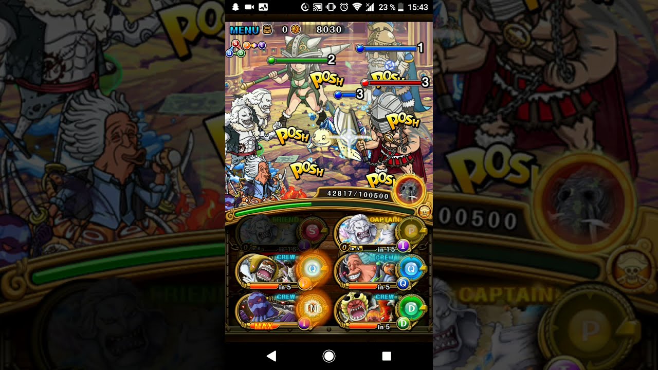 [OPTC] Hody vs Coliseum T-Bone