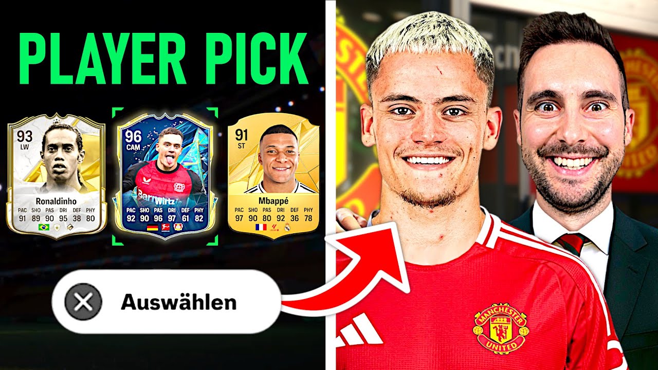 Player Picks entscheiden JEDEN meiner Transfers!! 🎲💰