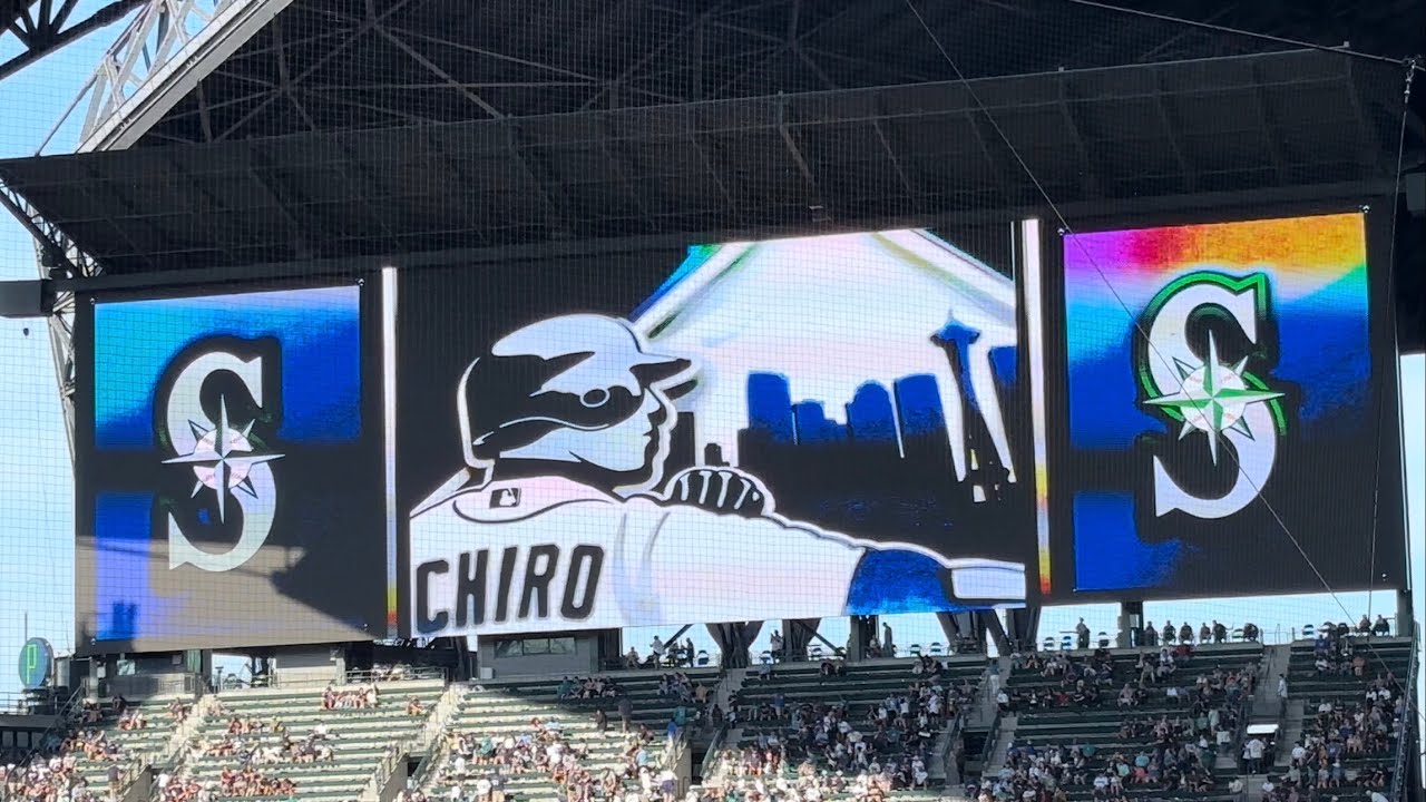 Ichiro Suzuki Number Retirement Ceremony 8/9/25 T-Mobile Park, Seattle, Washington