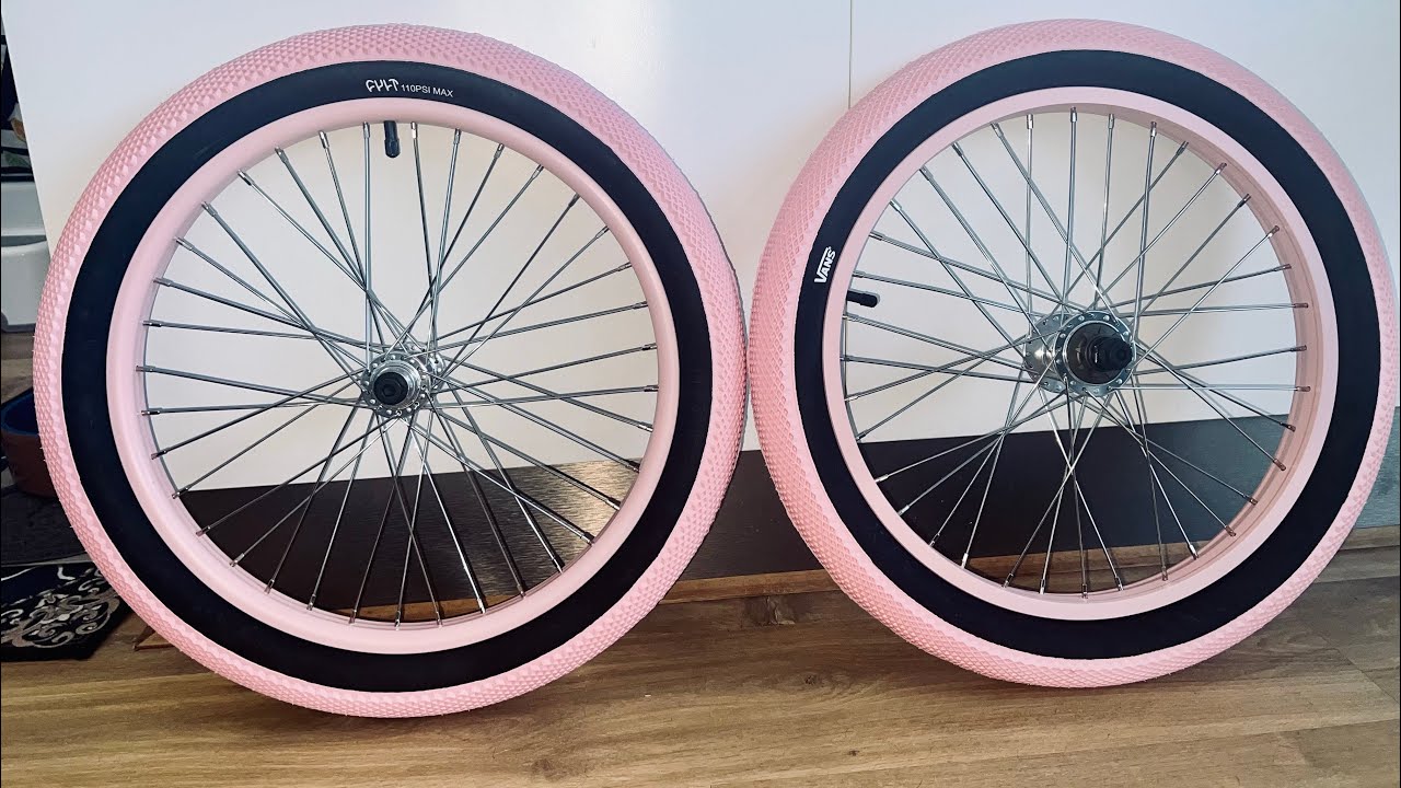 Изготовленные на заказ женские колёса от меня лично.