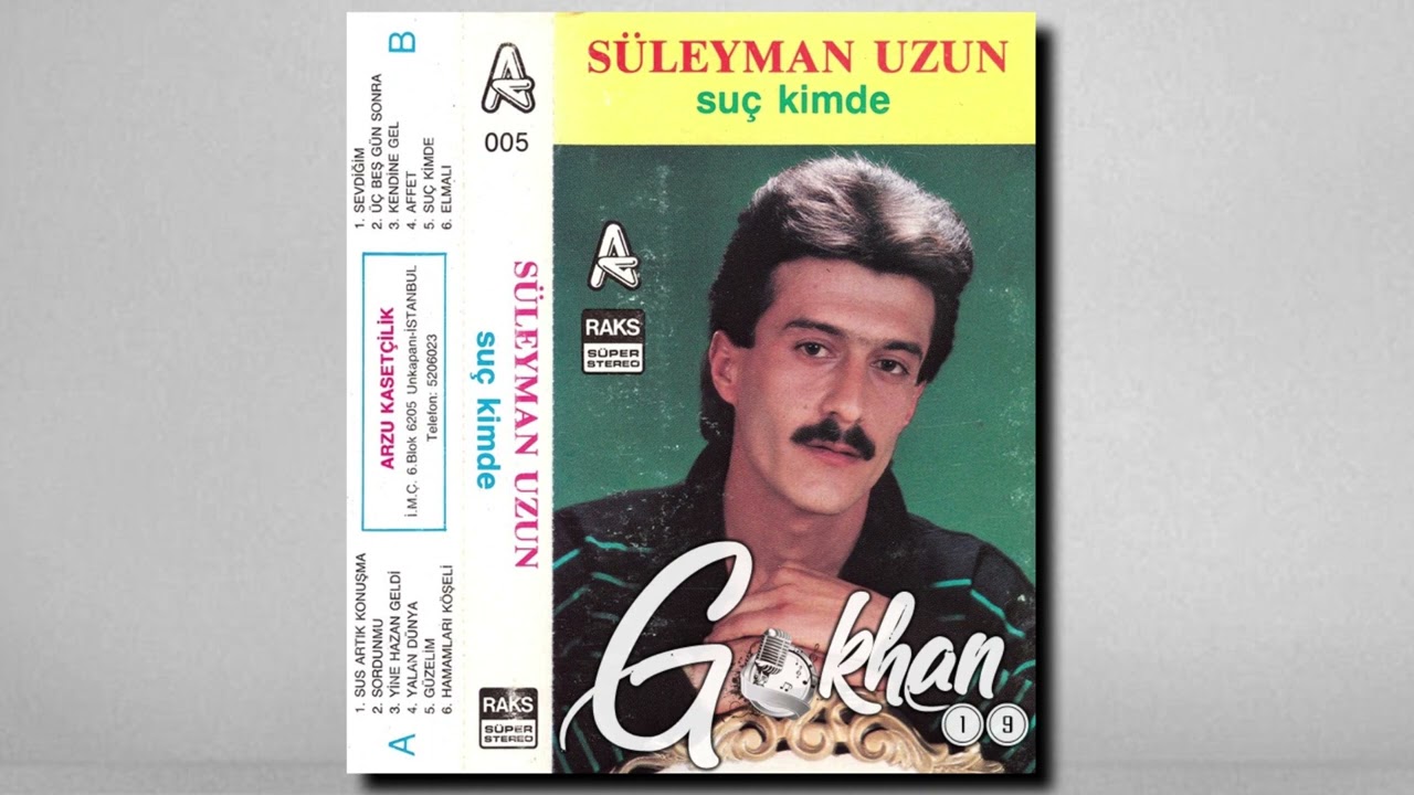 Süleyman Uzun - Affet 1987 #arabesk