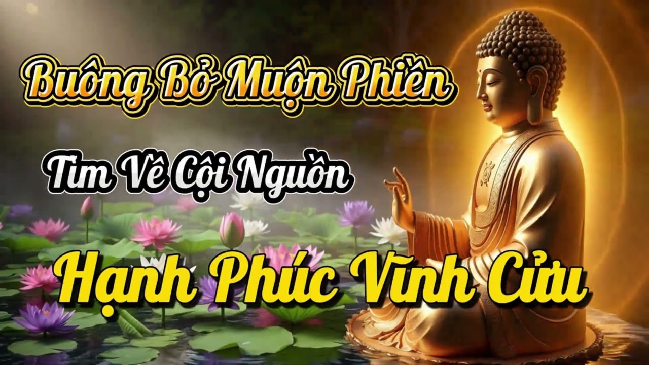 Buông Bỏ Muộn Phiền, Tâm Ắt Bình An|Lời Phật Dạy Giúp Chữa Lành Tâm Hồn #loiphatday #binhanotrongta