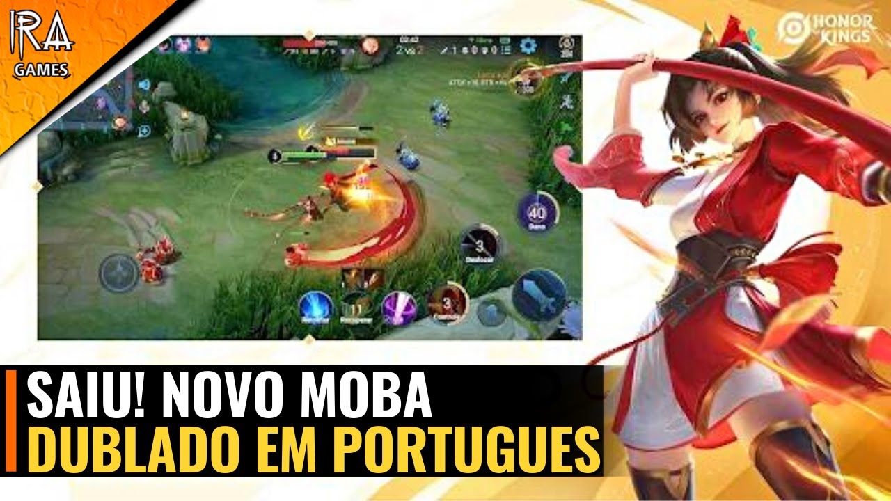 SAIU Honor of Kings o MOBA de celular mais Aguardado do momento