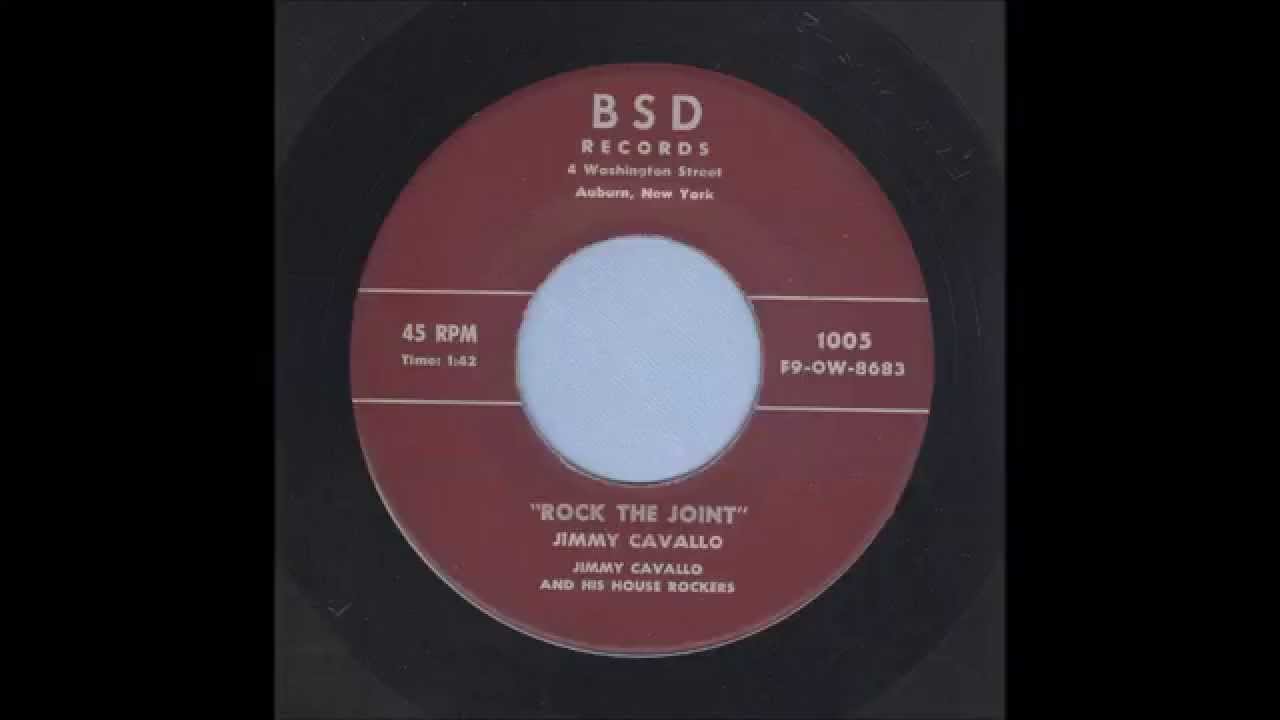 Jimmy Cavallo - Rock The Joint - R&B 45
