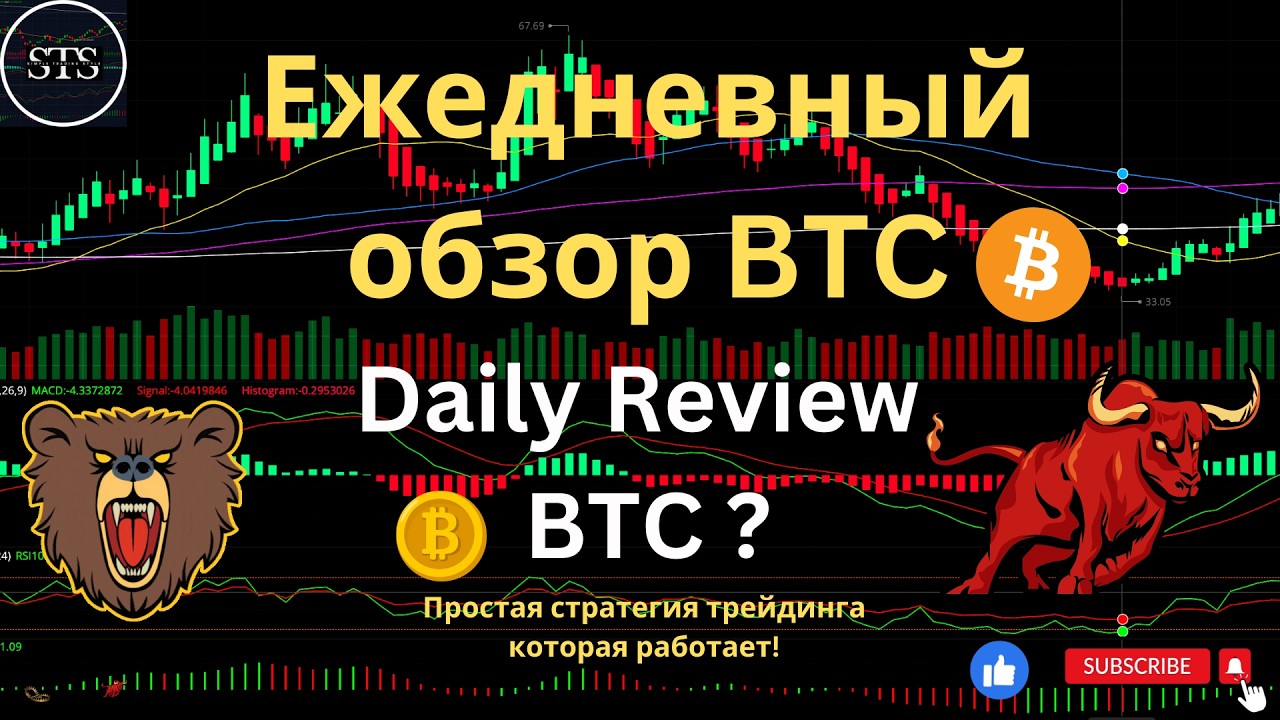 21-2-26 #BTC ОБЗОР БИТКОИНА, МЕДВЕЖЬЕ ДНО или БЫЧИЙ СИГНАЛ РАЗВОРОТА? #трейдингвью #трейд #bitcoin