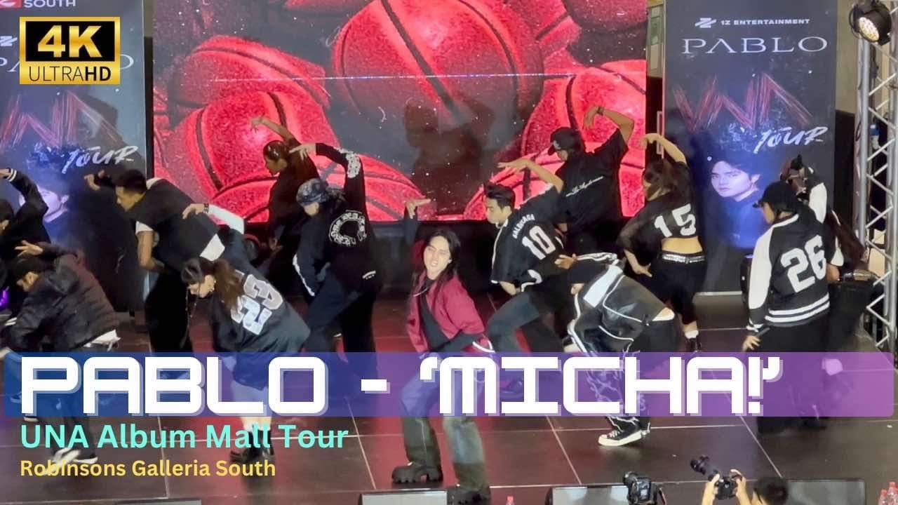 [FANCAM] PABLO - ‘Micha' Live Performance at UNA Album Tour Robinsons Galleria South (092924)