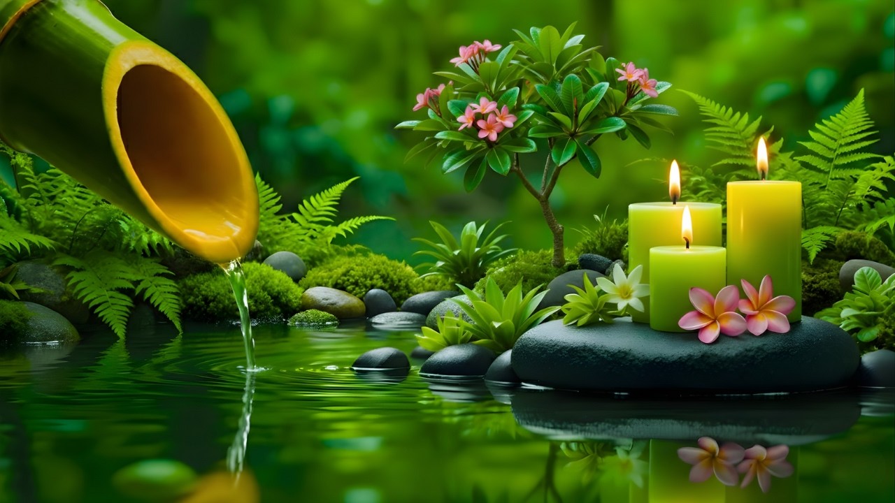 Healing Music for Inner Peace 🌿 Peaceful Piano with Water Sounds for Anxiety Relief & Deep Sleep