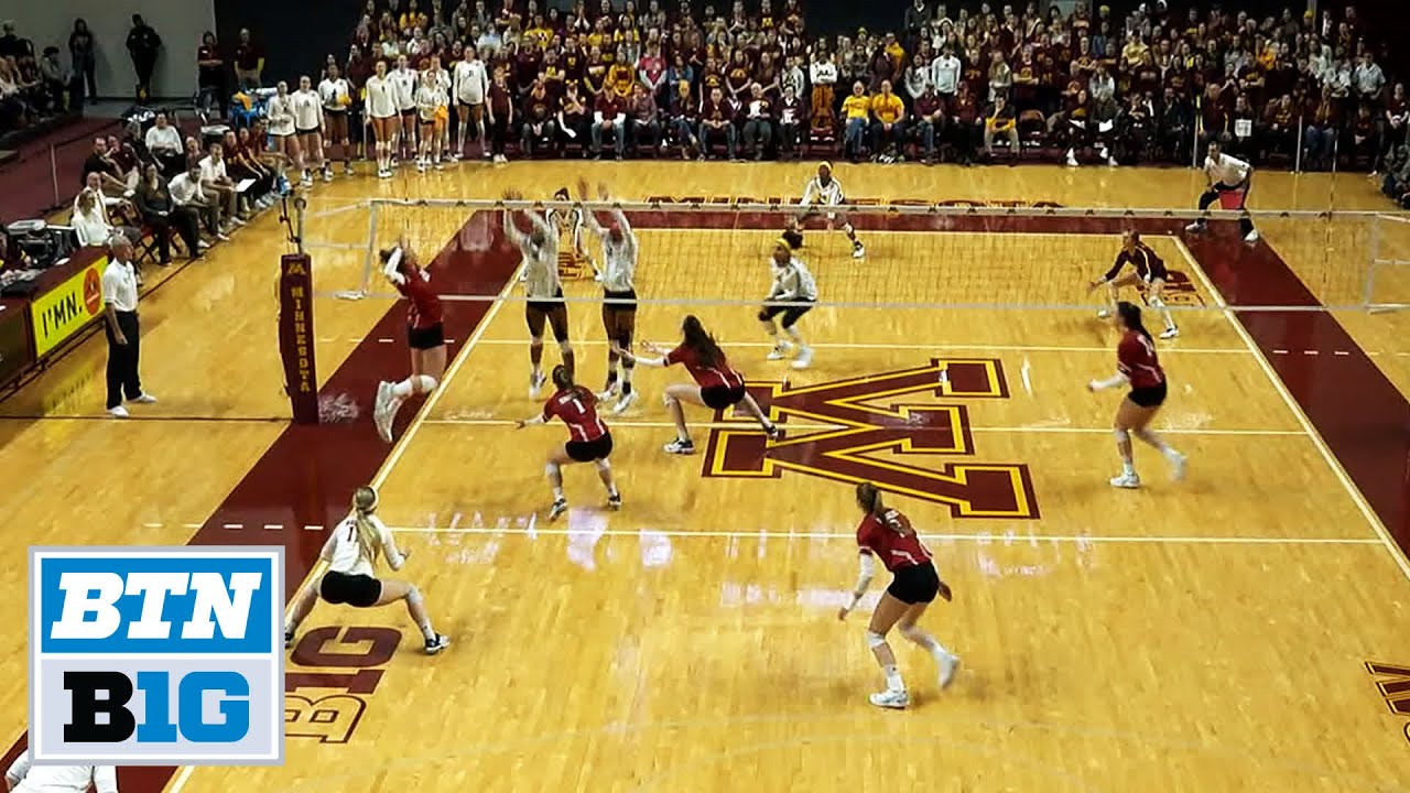 2019 Volleyball: Wisconsin at Minnesota | Nov. 14, 2019 | Top Games of the BTN Era