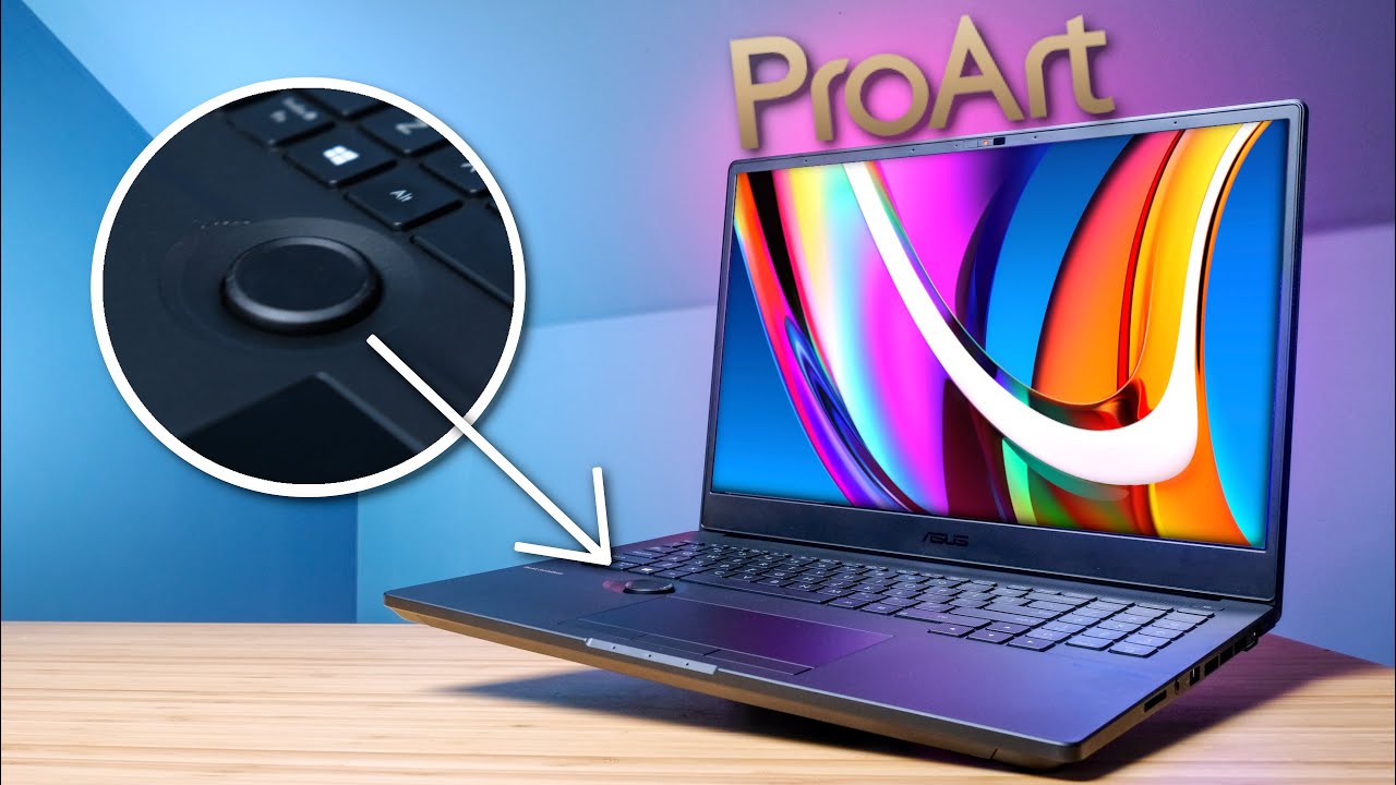 Dial-up the productivity 🙌 Asus ProArt StudioBook Pro 16 OLED