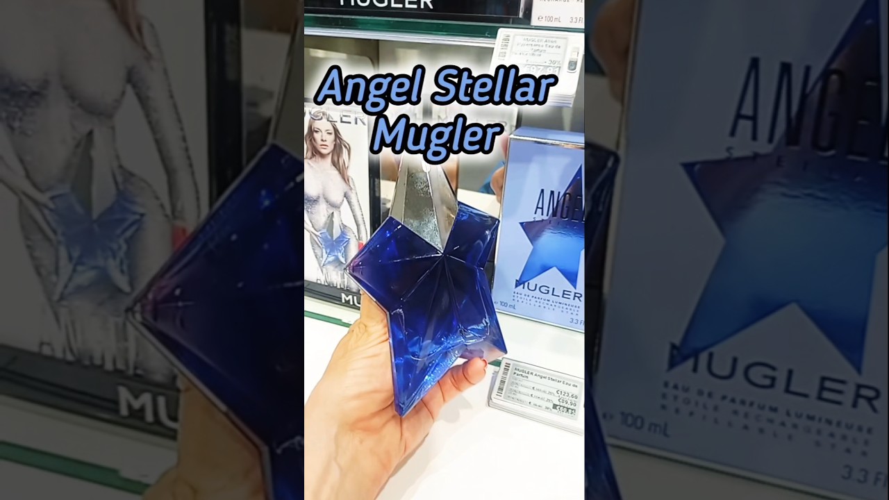 ШЛЕЙФОВЫЙ ШИКАРНЫЙ ПАРФЮМ| АРОМАТ 2025 MUGLER ANGEL STELLAR 💙 #парфюм #духи #shorts #perfume #рек