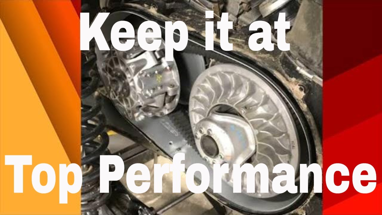 How to clean your clutch and Air Filter on SXS Can Am Maverick X3
