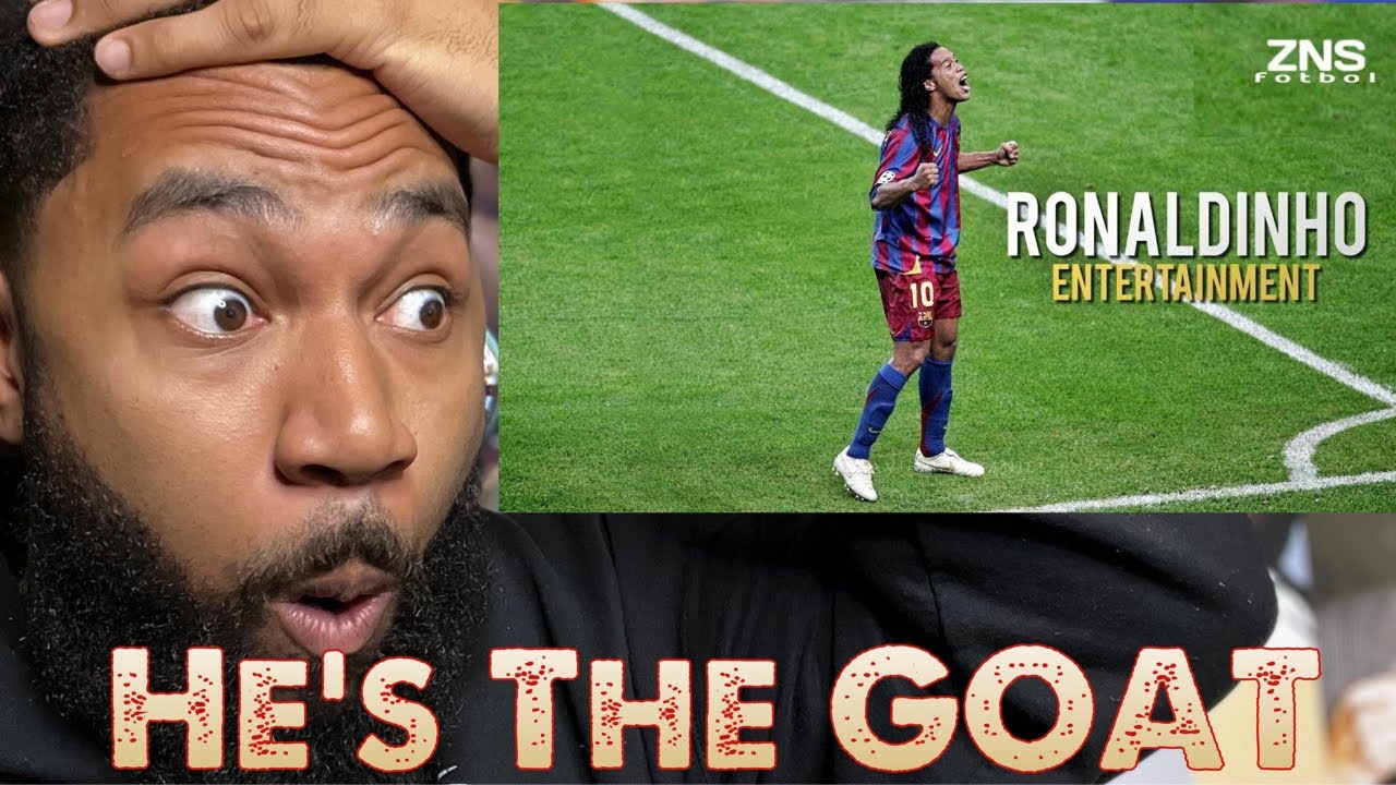 Ronaldinho - Football's Greatest Entertainment Reaction @ronaldinhogaucho