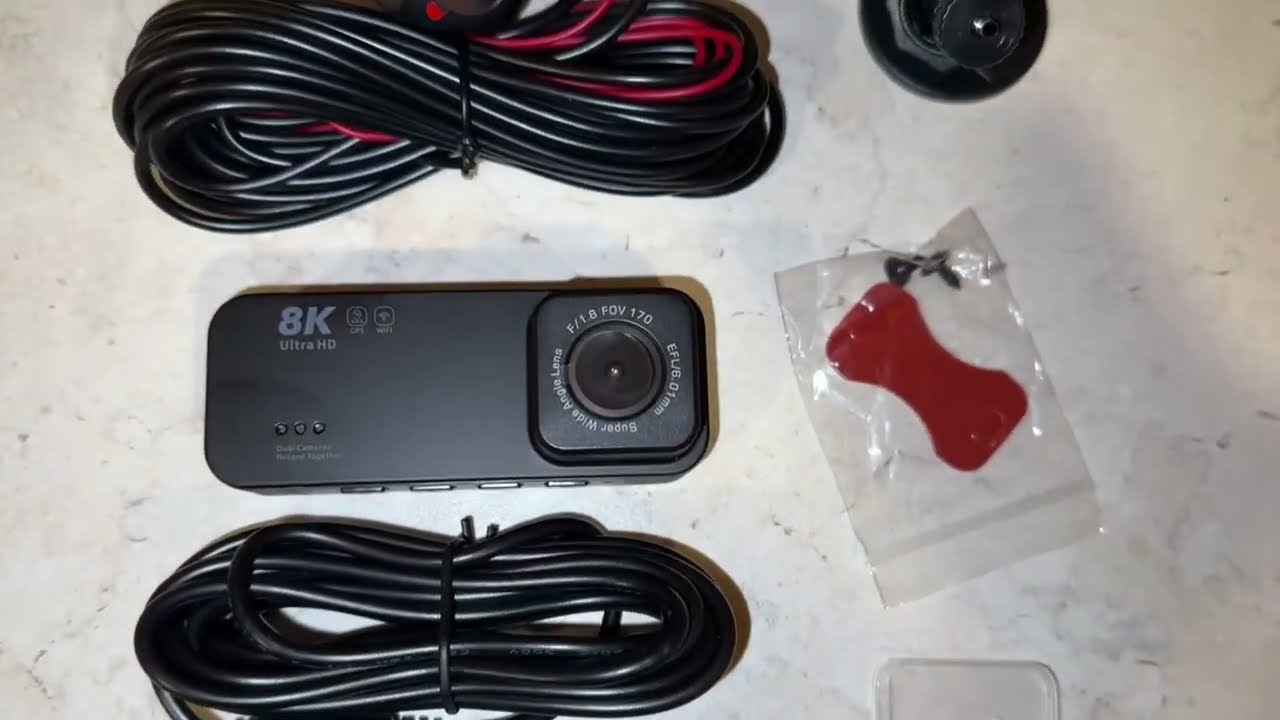 Dash Camera for Cars, 8K Full UHD Dash Cam Front and Rear Inside with App,Car Camera Review