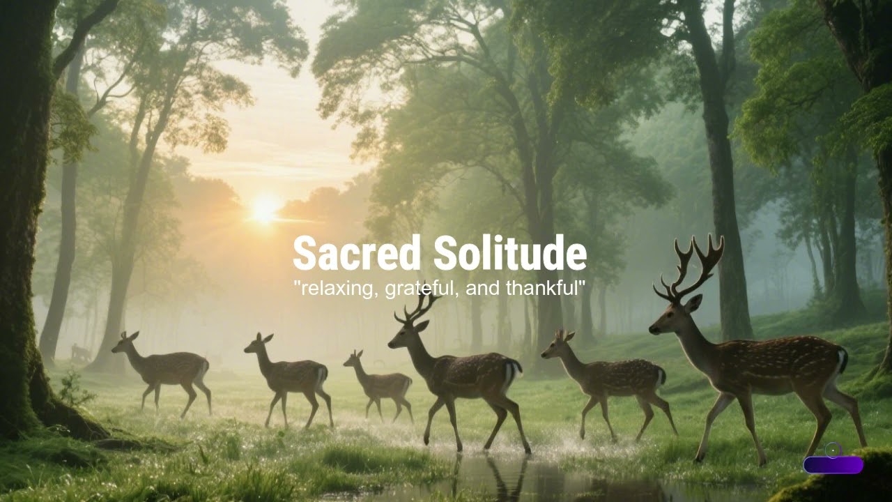 Sacred Solitude - Relaxing Music - Worship - Meditation - Focus - Sleep