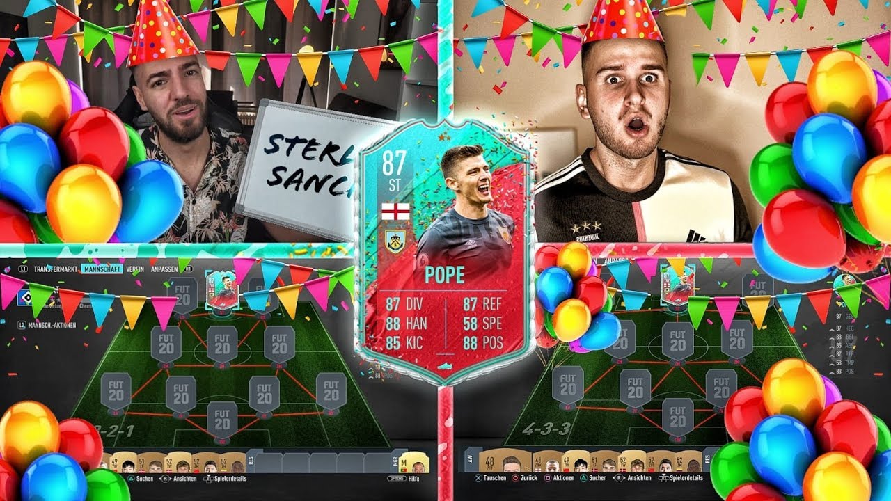 FIFA 20: FUT BIRTHDAY STÜRMER POPE Squad Builder Battle 🔥🔥 IamTabak vs Wakez !!