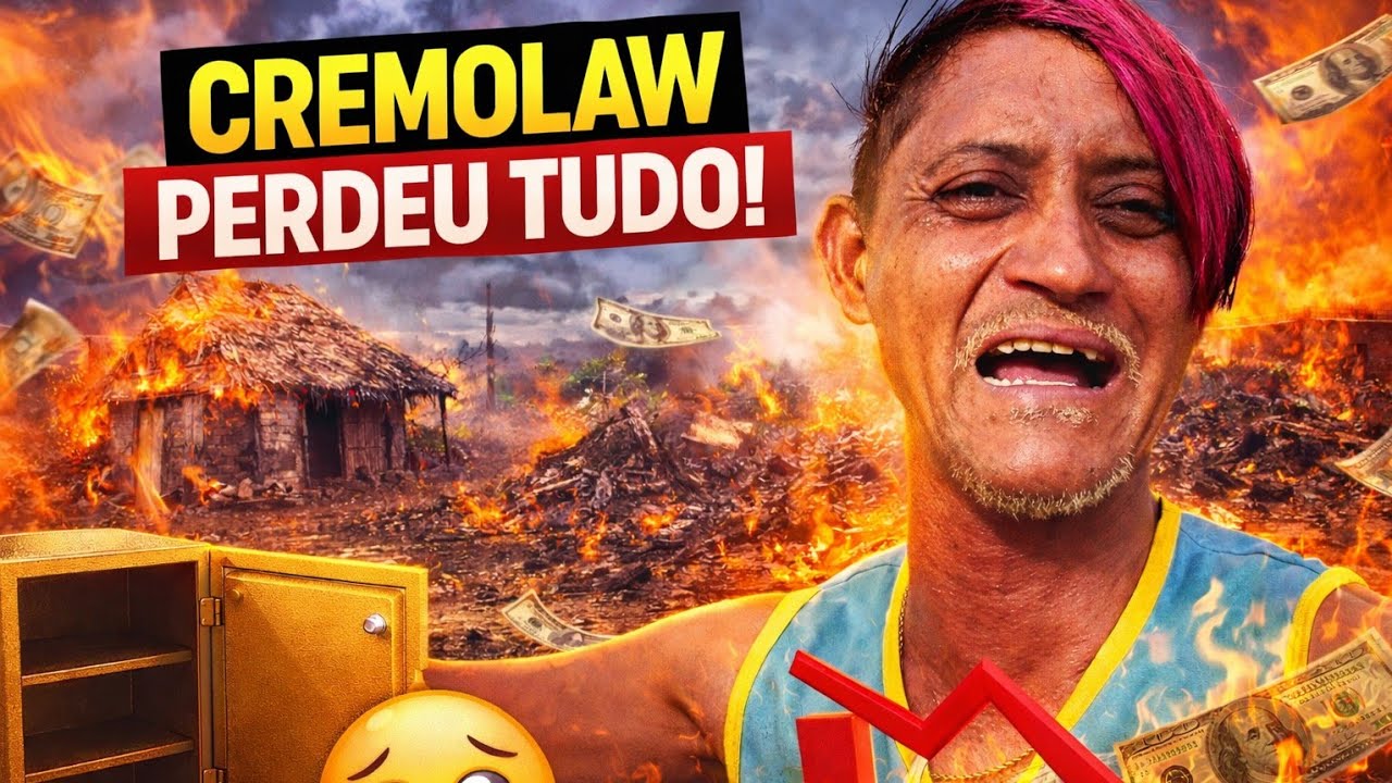 CREMOLAW PERDE TUDO POR CAUSA DE MÁ COMPANHIAS, E SE VER A PONTO DE DESISTIR DE TUDO!