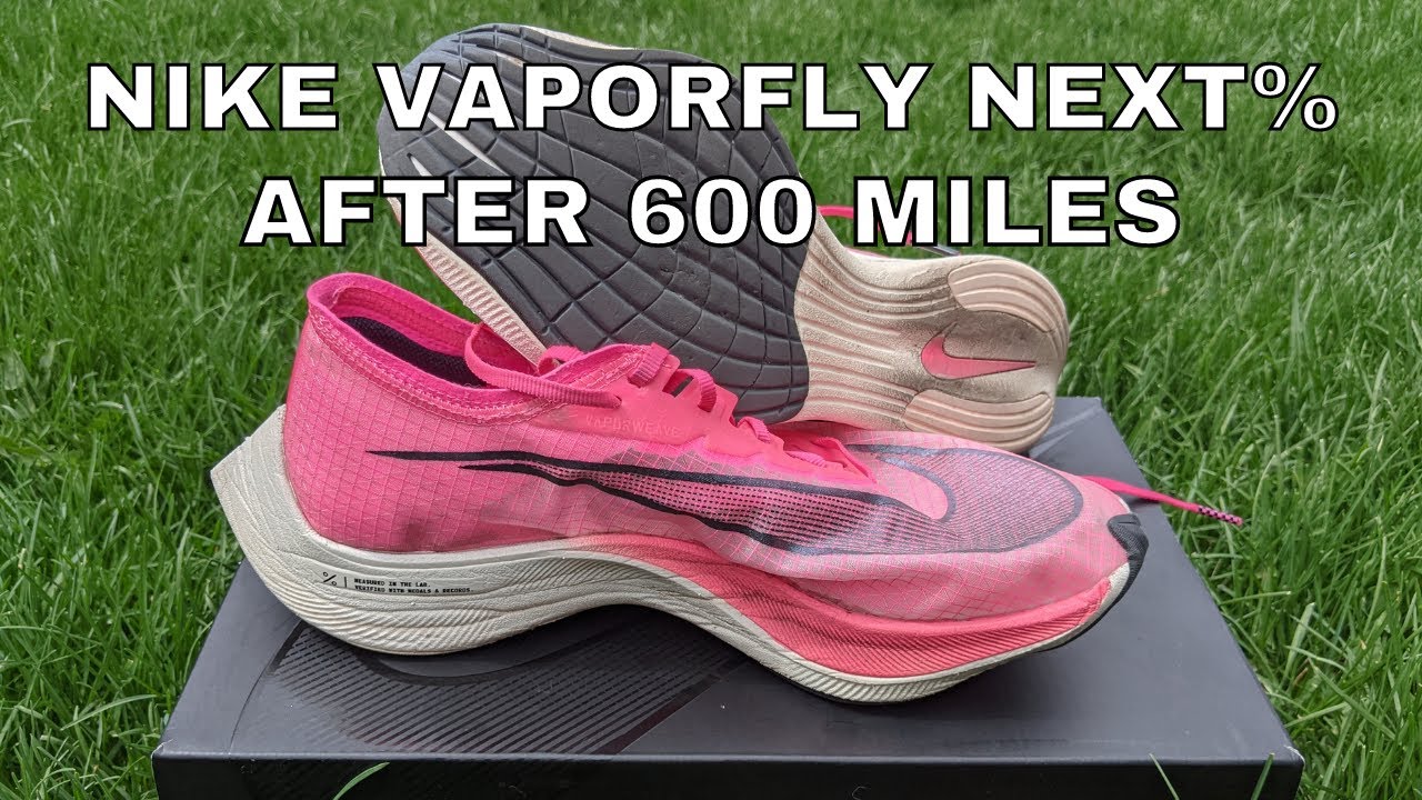 Nike Vaporfly Next% | Durability test to 600 miles + a very sad SHOE-NERAL