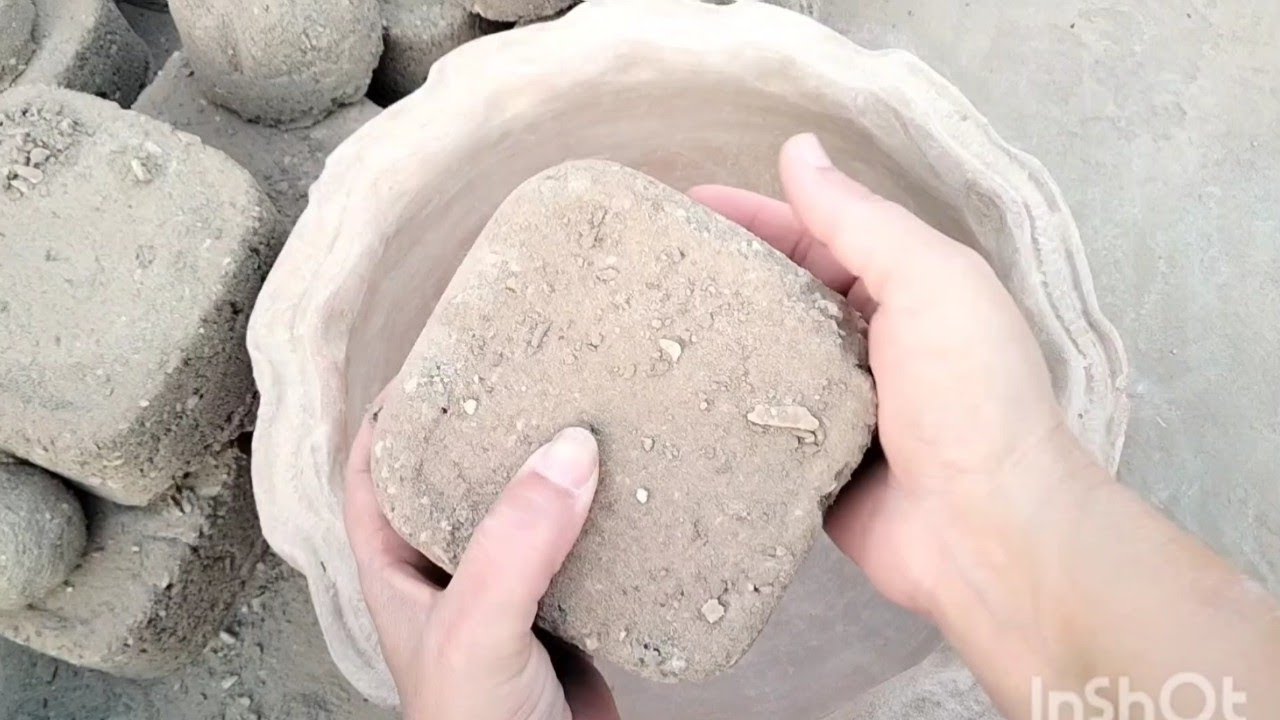 Satisfying Crumbling of Grey🩶🩶 Textures⛰️#asmr
