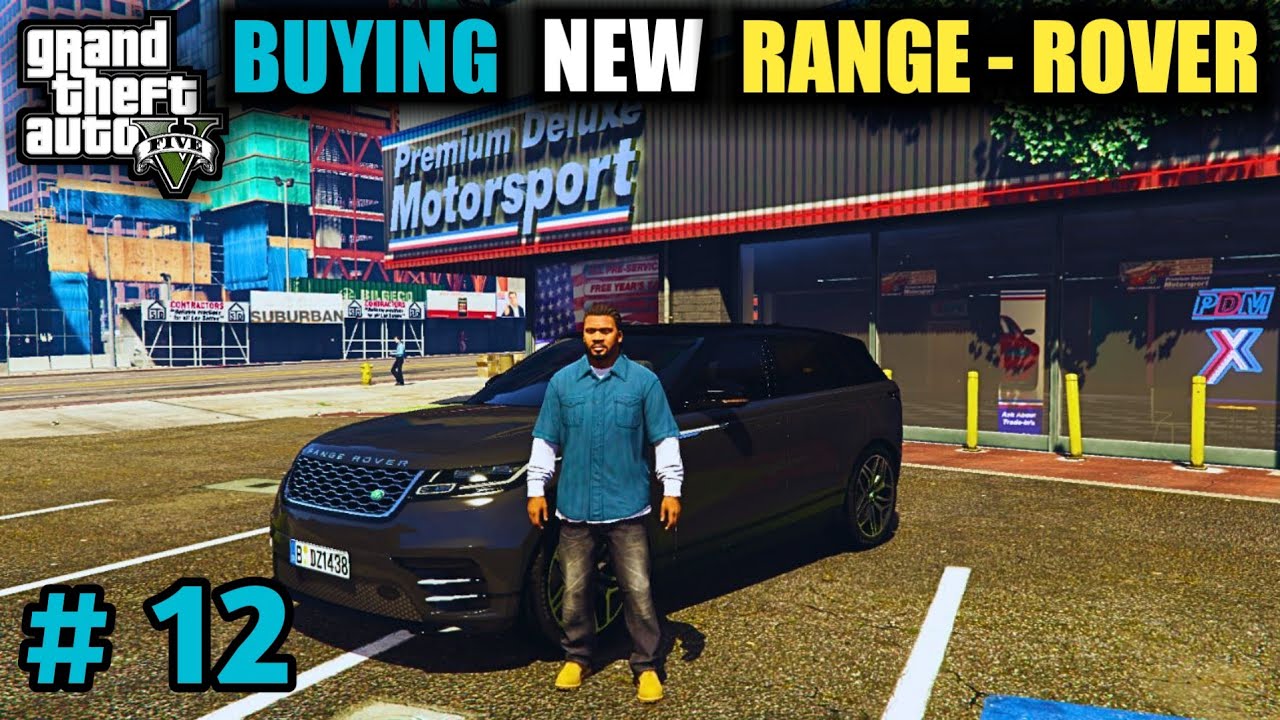Buying a new Range Rover (Velar) in GTA 5