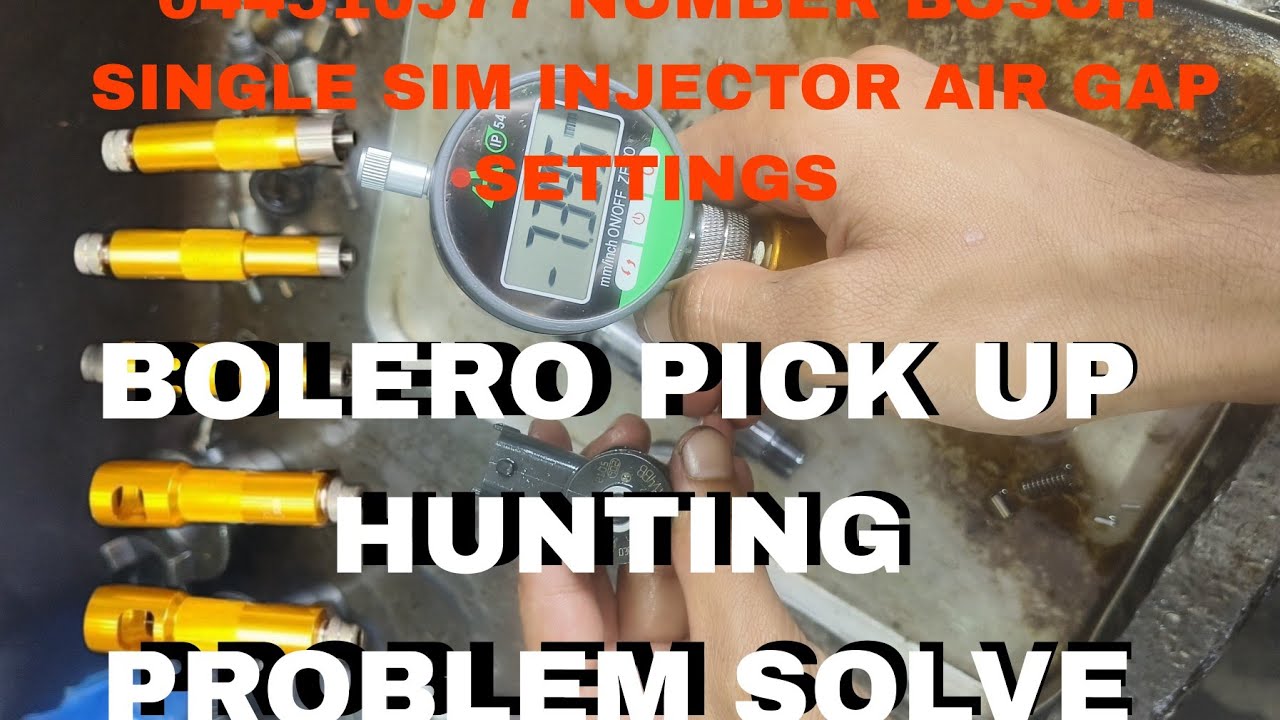 BOSCH 0445110557 NUMBER SINGLE SIM INJECTOR COMPLETE AIR GAP SETTING NO HUNTING PROBLEM WILL HAPPEND