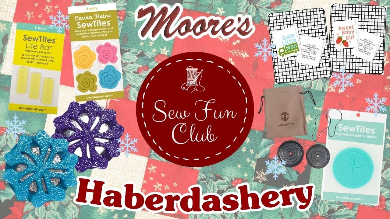 Sew Fun Club Live December 2025 | Haberdashery