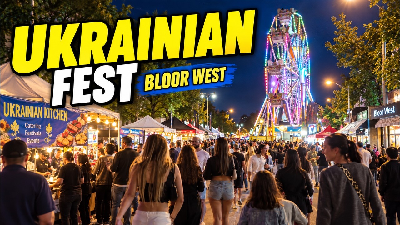 Bloor West Village оживает! Прогулка на Украинском фестивале в Торонто 2026