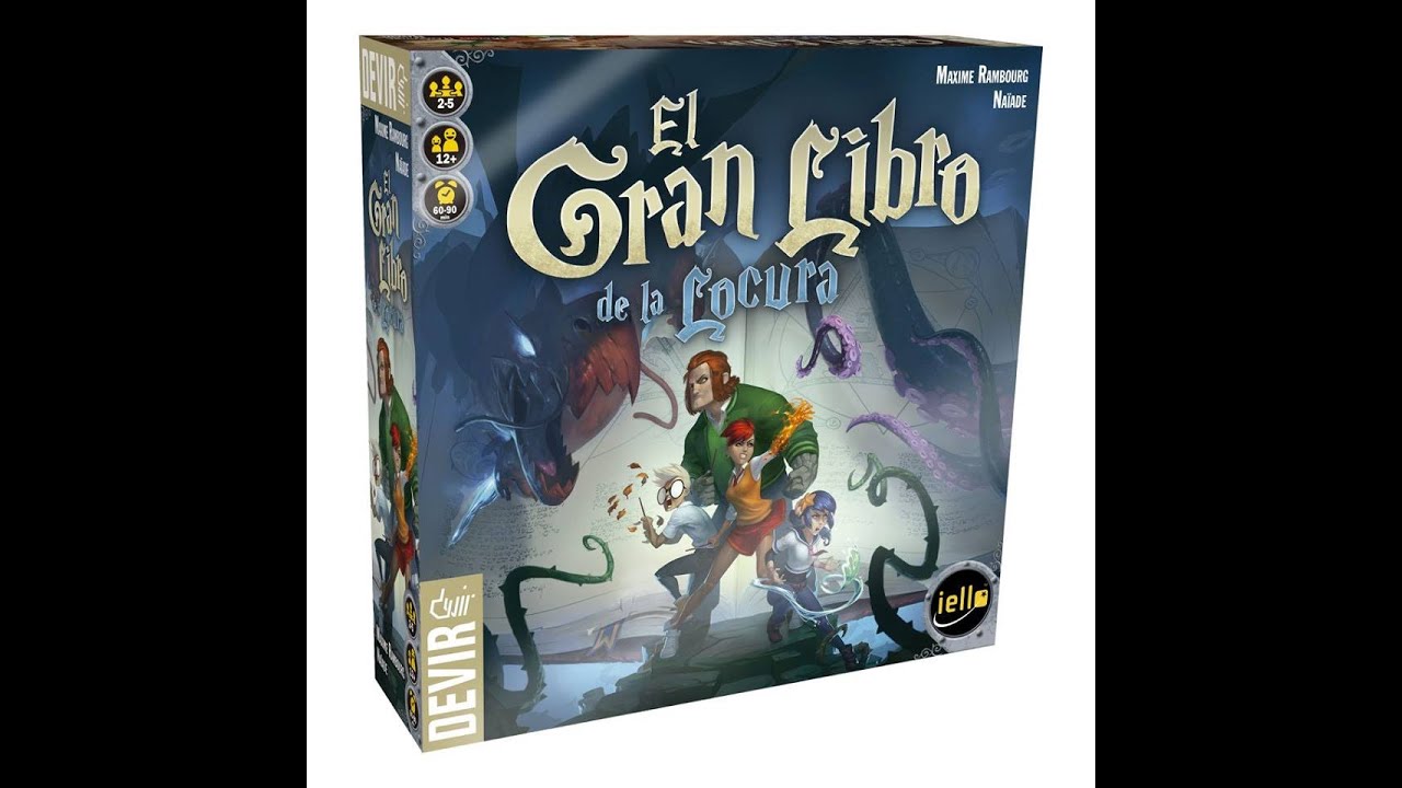 Vídeo reseña El Gran Libro de la Locura por El club del dado