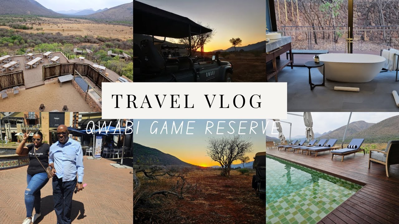 Vlogtober episode 3 | Qwabi Game Reserve with your fav