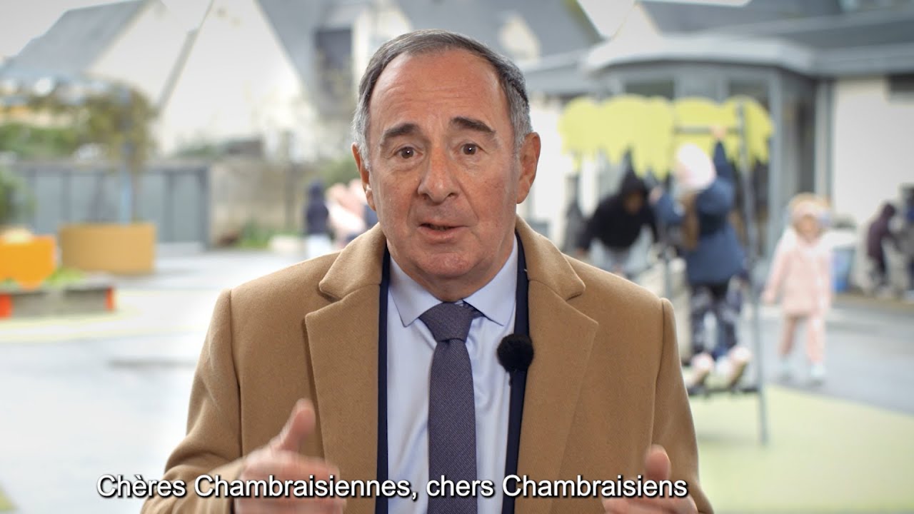 Vœux de Christian Gatard, Maire de Chambray-lès-Tours et rétrospective de l'année 2025.