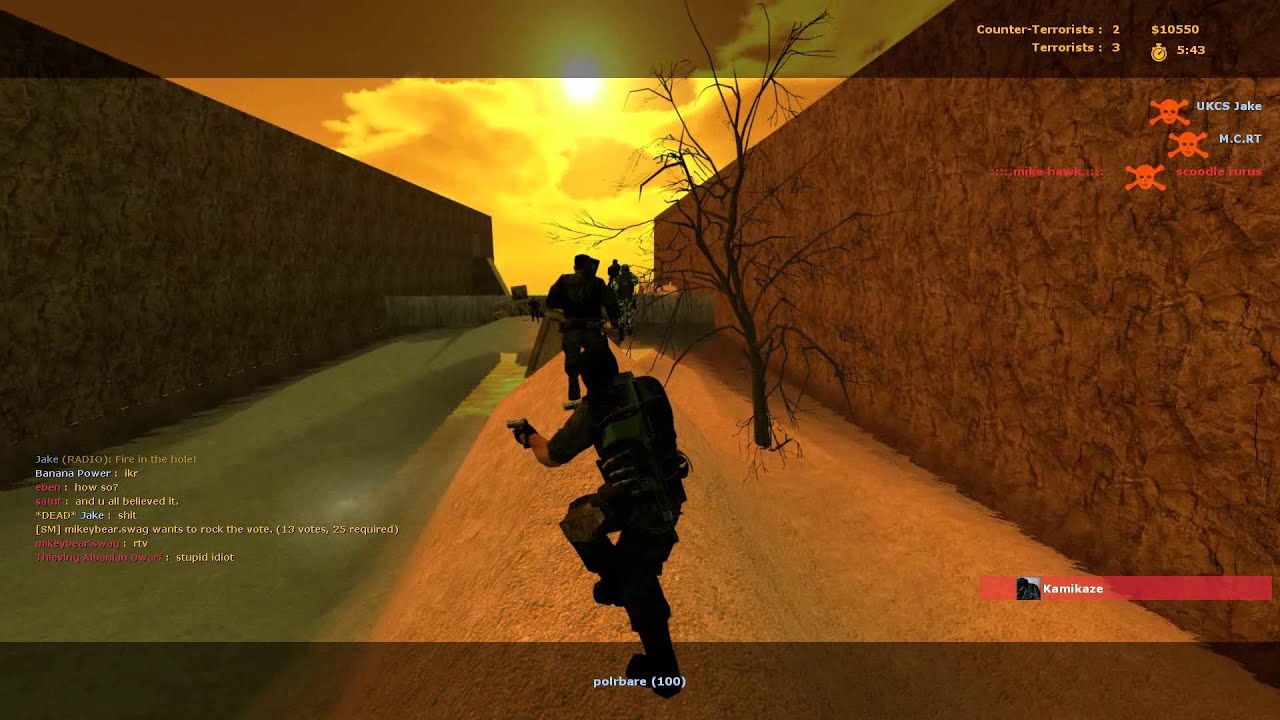 CSS: Zombie Escape - ZE_ECHO_BOATESCAPE_EXTENDED (1080p)