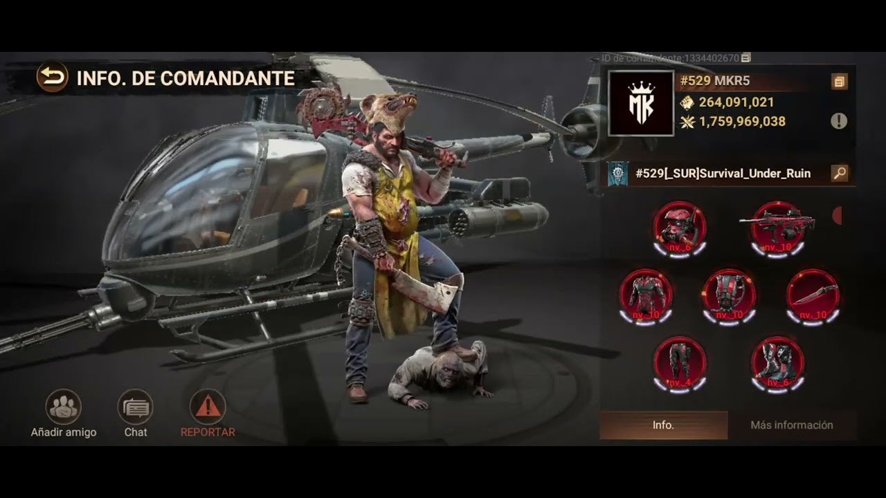 Resultados del tc Doomsday last survivors