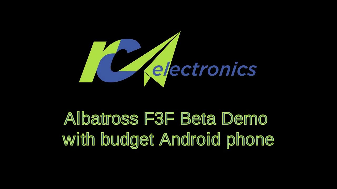 RC Electronics GPS F3F Equipment & Albatross App Demo