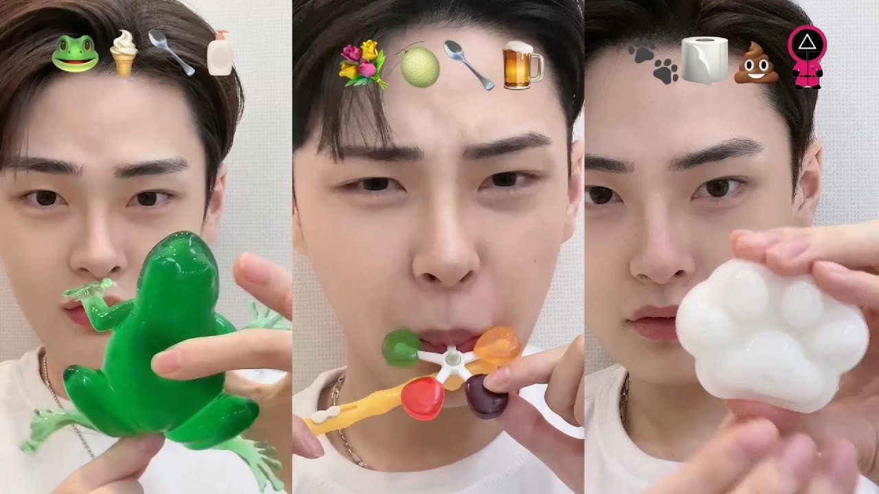 Best "Seungbini" Korean ASMR Compilation || Emoji Food Challenge #86.25