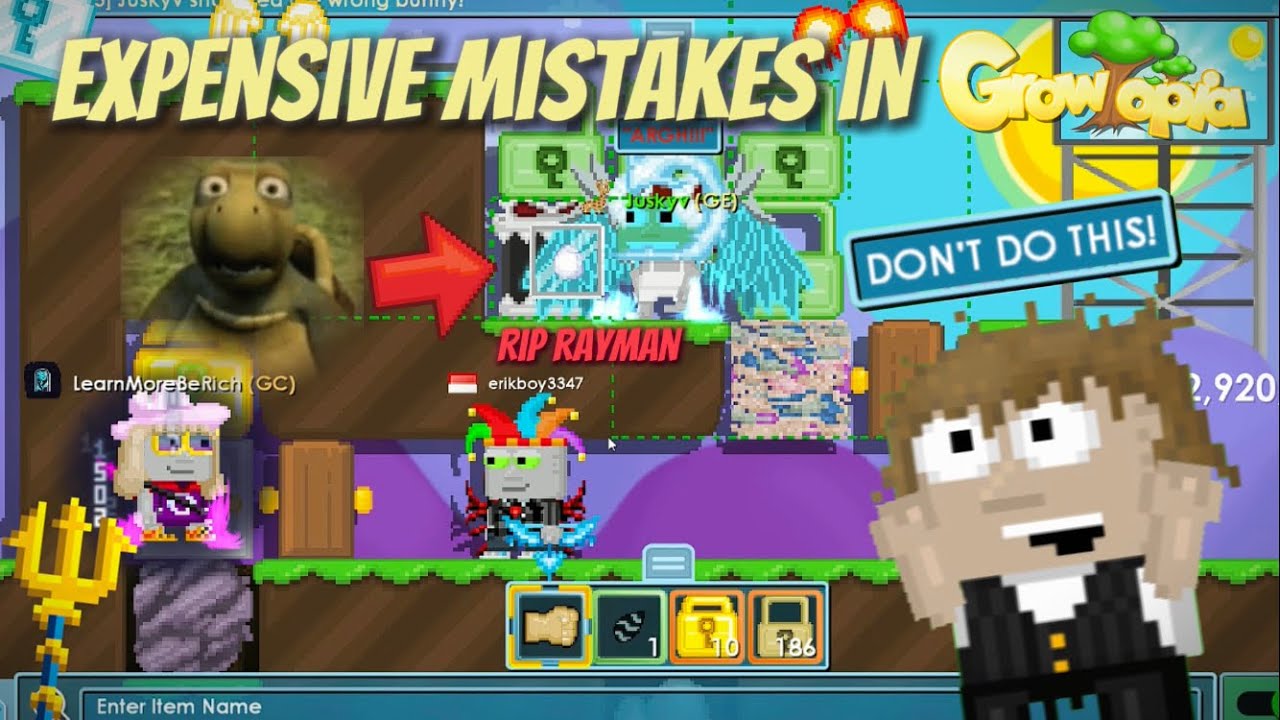 ЛЮДЕЙ ОБМАНЫВАЮТ В GROWTOPIA (rip 10bgl)