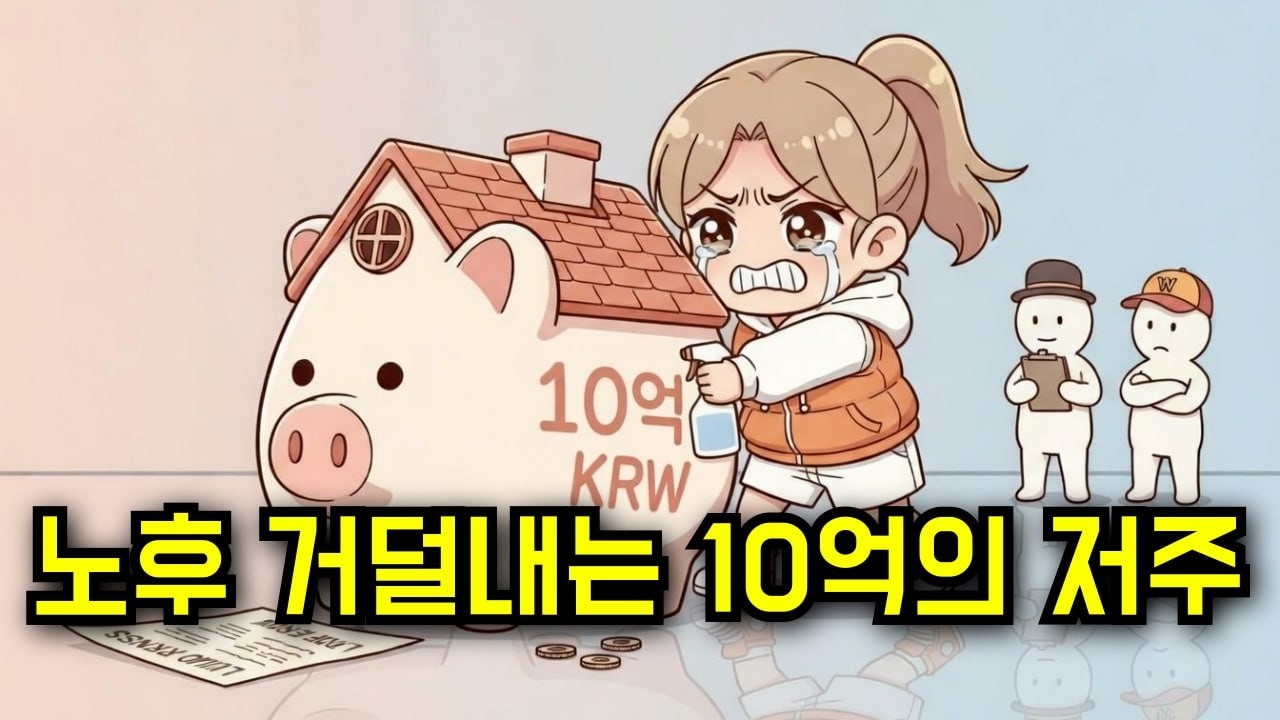 순자산 10억이면 안전할까? 대한민국 노후의 충격적인 진실