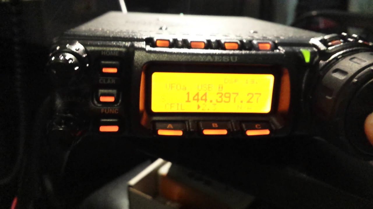 Yaesu FT-857D test VHF