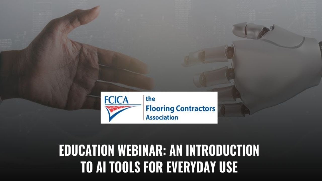 FCICA Webinar: An Introduction to AI Tools for  Everyday Use