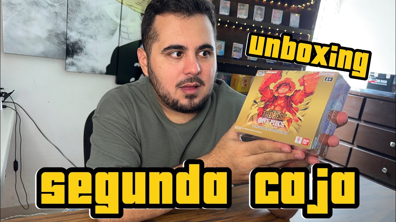 ABRIENDO THE BEST PRB-01 BOOSTER BOX ONE PIECE TCG