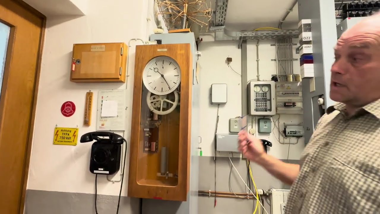 Das analoge Telefon-Vermittlungssystem in Funktion