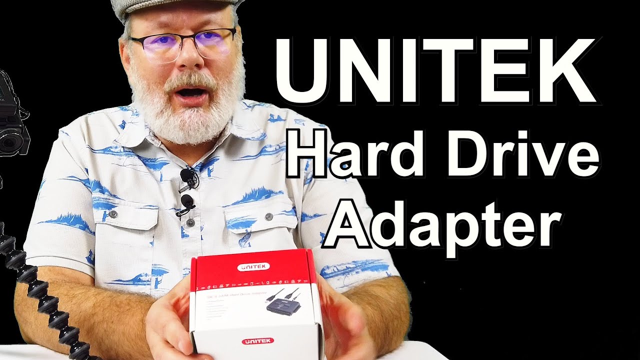 Unitek IDE and SATA Hard Drive Adapter - Recover your data or erase old drives