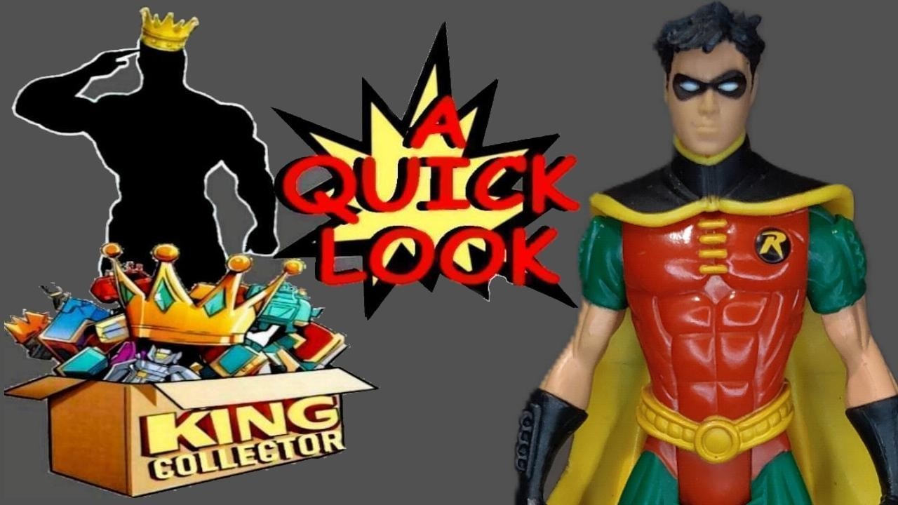 Robin DC Universe Super Heroes Classics Select Sculpt S3 Mattel Batman Comics Action Figure Review