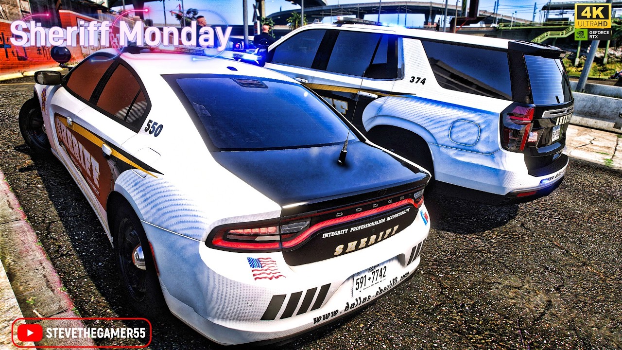 GTA 5 LSPDFR | SHERIFF PATROL IN DALLAS COUNTY | Playing as a Police Officer Ep.33