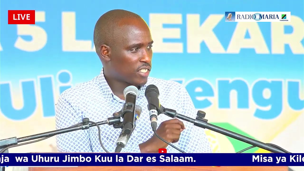 Tazama Naibu Waziri Mkuu Dotto Biteko alivyotoa hotuba yake mbele ya Maaskofu/ Uwanja Mzima Wafurahi