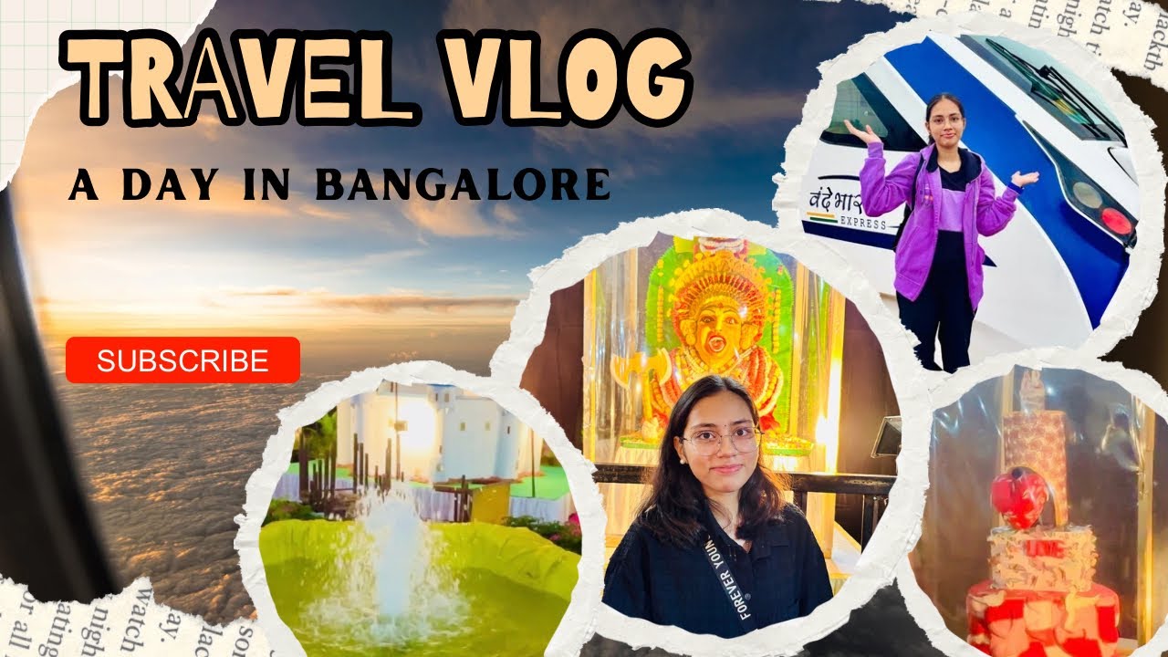 Going to Bangalore ✨ | Travel vlog | OffbeatOuting |#travelvlog #bangalore #shopping 